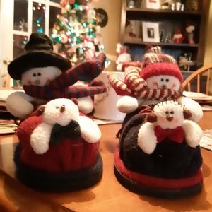2 Snowmen in Shoes